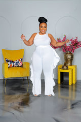 White Ruffle My Curves Set