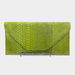 Green Envelope Clutch