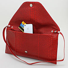Red Envelope Clutch