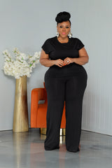 Black Haven Pant Set