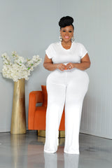 White Haven Pant Set