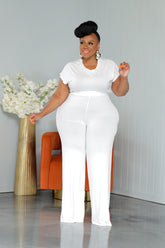 White Haven Pant Set