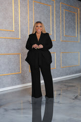 Black Boss Babe Suit
