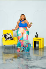 Teal Rock The Tulle Pants