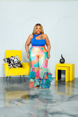 Teal Rock The Tulle Pants