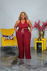 Burgundy Always Relaxed Set