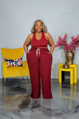 Burgundy Always Relaxed Set