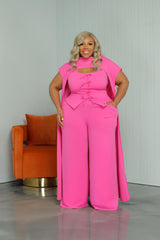 Pink Olivia Pope Pant Set