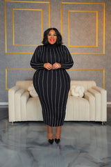 Black Rolling Stone Dress