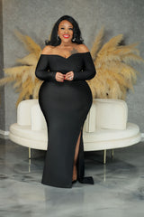 Black Entice Me Gown