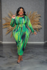 Green Always Fine Dress