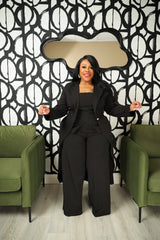 Black Sarah Pant Suit