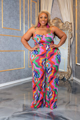 Get Groovy Wide-Leg Jumpsuit
