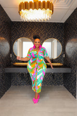 Colorful Dreams Midi Dress