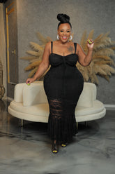 All Over Me Lace Dress