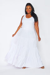 White Memories Maxi Dress