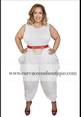 White Hanna Jumpsuit