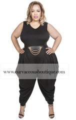 Black Hanna Jumpsuit