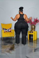 Black Ruffle My Curves Set