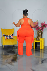 Orange Ruffle My Curves Set
