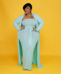 Mint Tube Duster Set