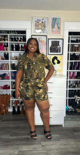 On Command Camo Short Set