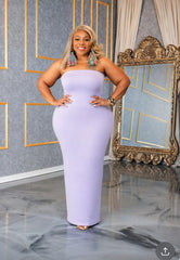 Lilac Rhianna Tube Dress