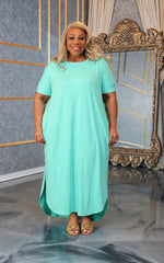 Mint T-Shirt Dress