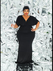 Black Gleam Gown
