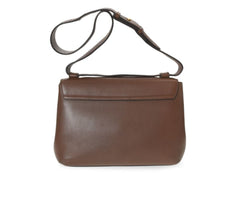 Calfskin GG Marmont Shoulder Bag Nut Brown