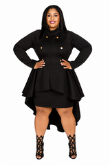 Black Hi Low Dress