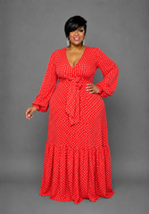 Red Polka Dot Dress