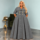 Greek Bethany Coat Dress