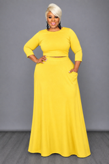 Yello Riley Skirt Set