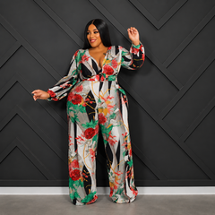 Rose Flower Jumpsuit