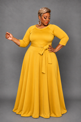 Mustard Lori Dress