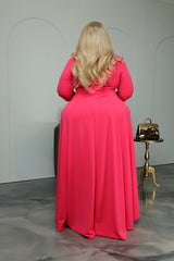 Pink Bethany Coat Dress