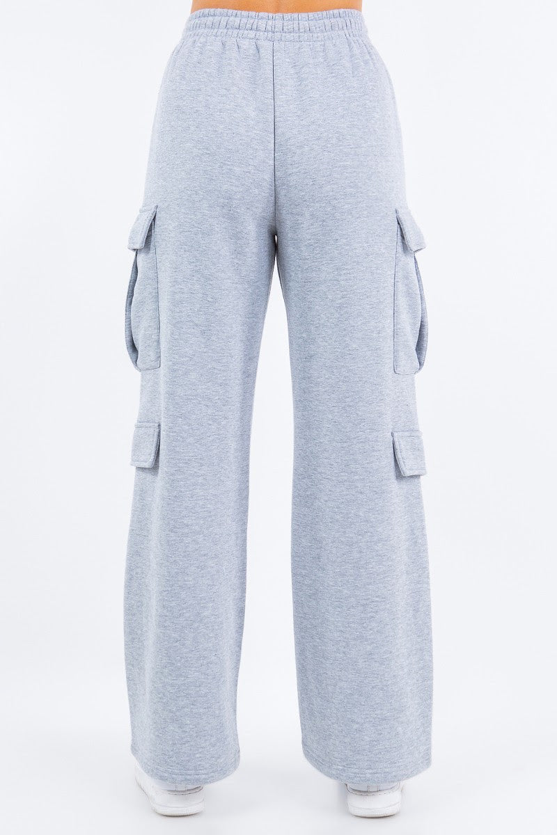 Grey Jersey Girl Cargo