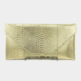 Gold Envelope Clutch