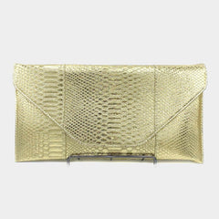 Gold Envelope Clutch