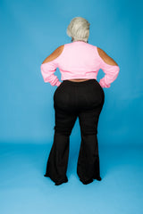 Pink Curvaceous Cutie Sweatshirt