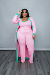 Pink Farrah Pant Set
