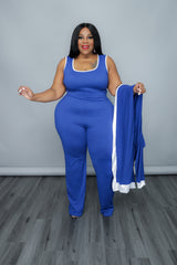 Royal Blue Farrah Pant Set