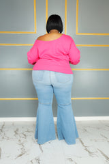 Pink Good Heart Sweatshirt