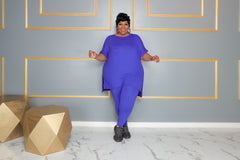 Bright Blue Kick Back Set