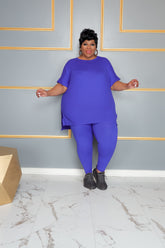 Bright Blue Kick Back Set