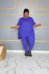 Bright Blue Kick Back Set