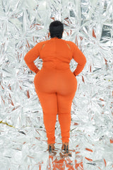 Rust Triple Threat Catsuit