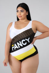 Fancy One Piece Swimsuit