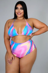 Cotton Swirl Swim Set